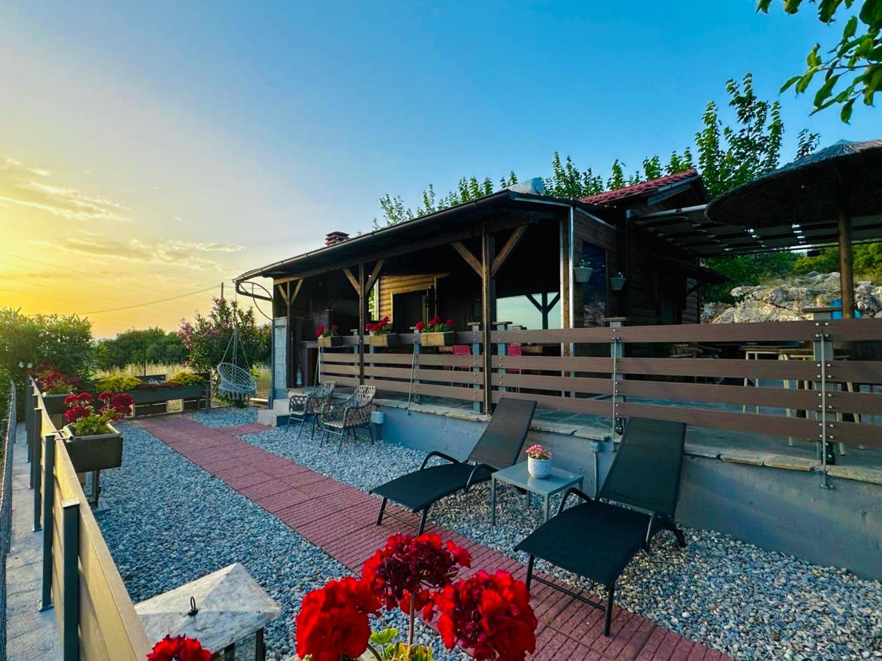 Lotos Villa Amigdhaleon ภายนอก รูปภาพ