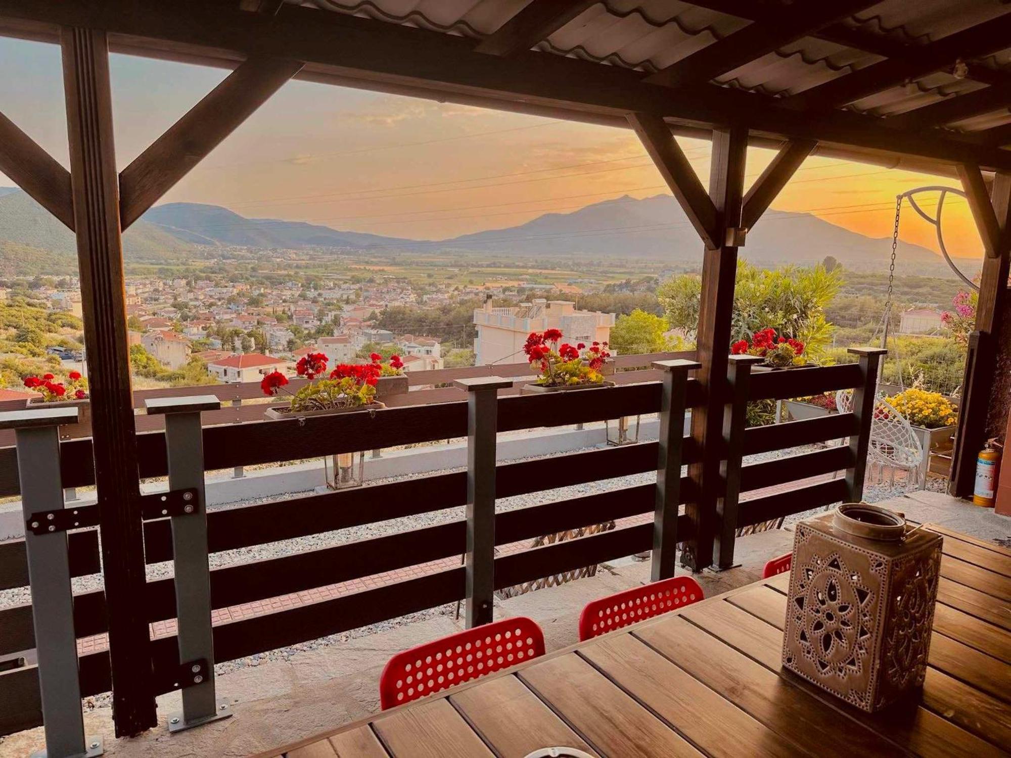 Lotos Villa Amigdhaleon ภายนอก รูปภาพ